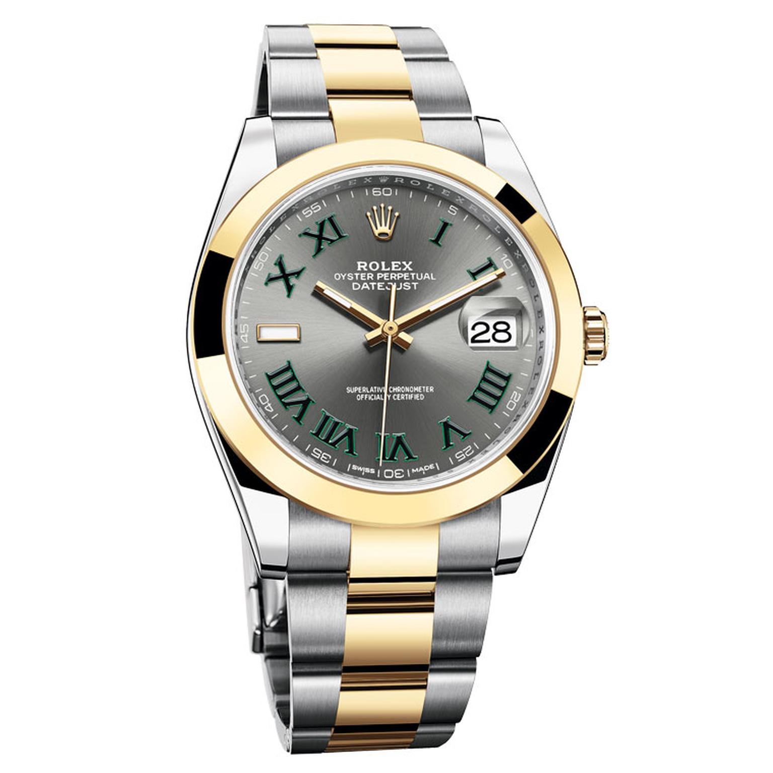 rolex datejust 41mm wimbledon