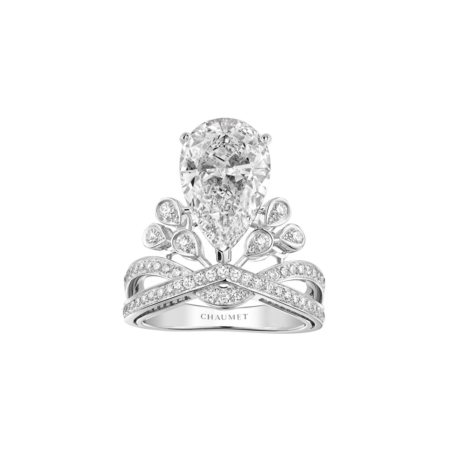 Chaumet Aigrette Impériale Joséphine diamond ring