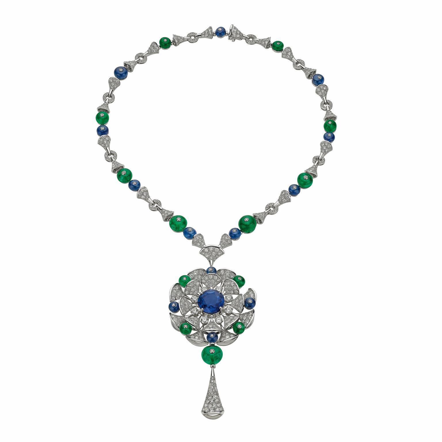 bulgari sapphire necklace