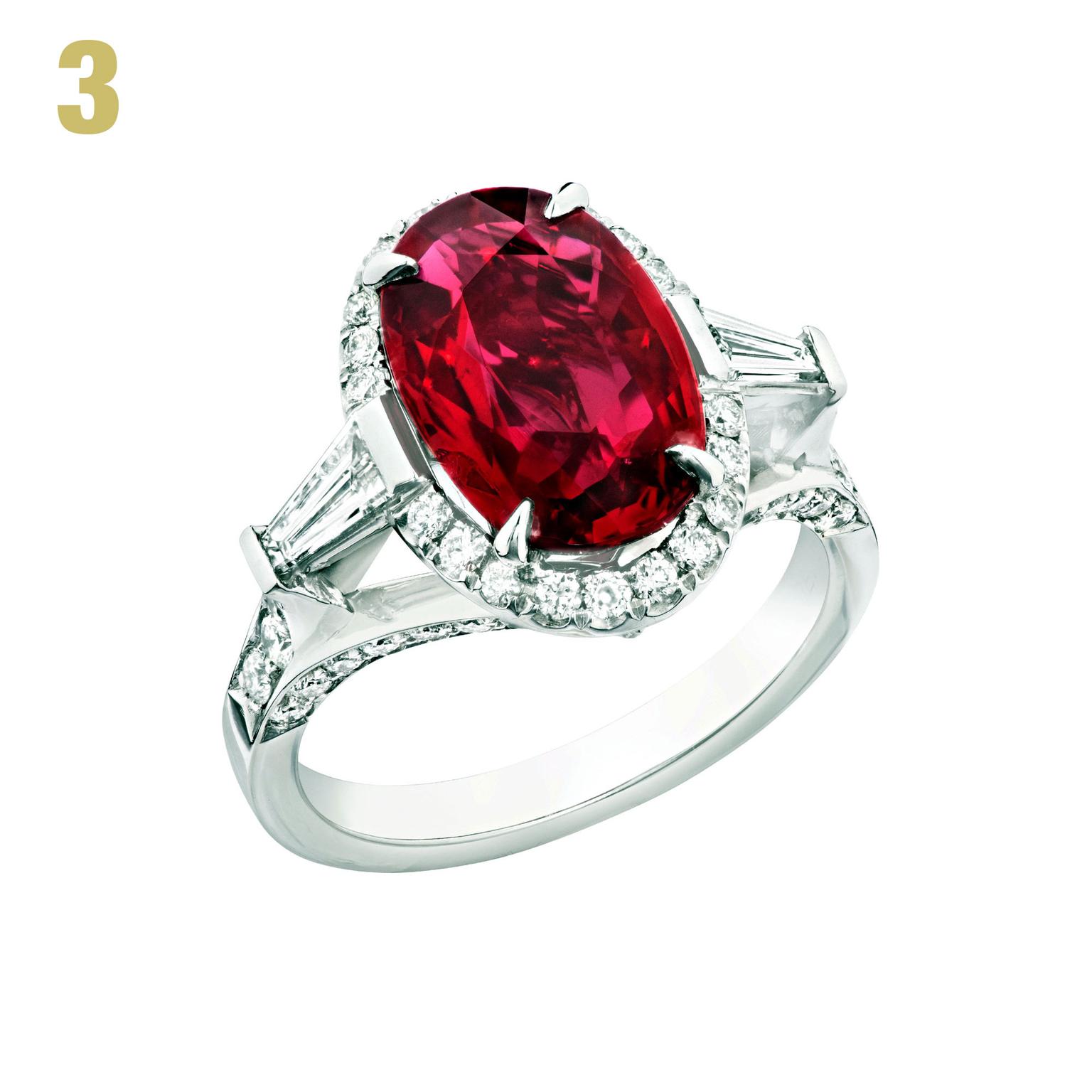 Fabergé Devotion ruby ring