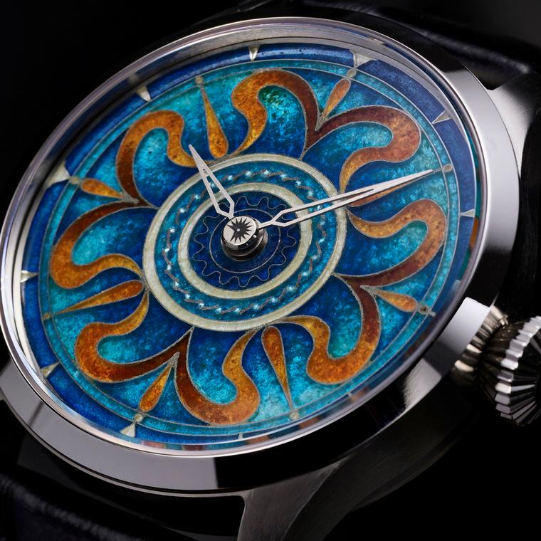 Deguiret presents its first two models that combine the art of Georgian cloisonné enamel with the precision of Swiss watchmaking. 
