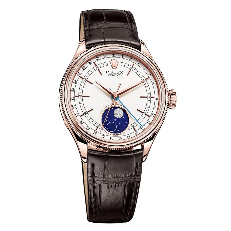 Rolex Cellini Moonphase watch in Everose gold