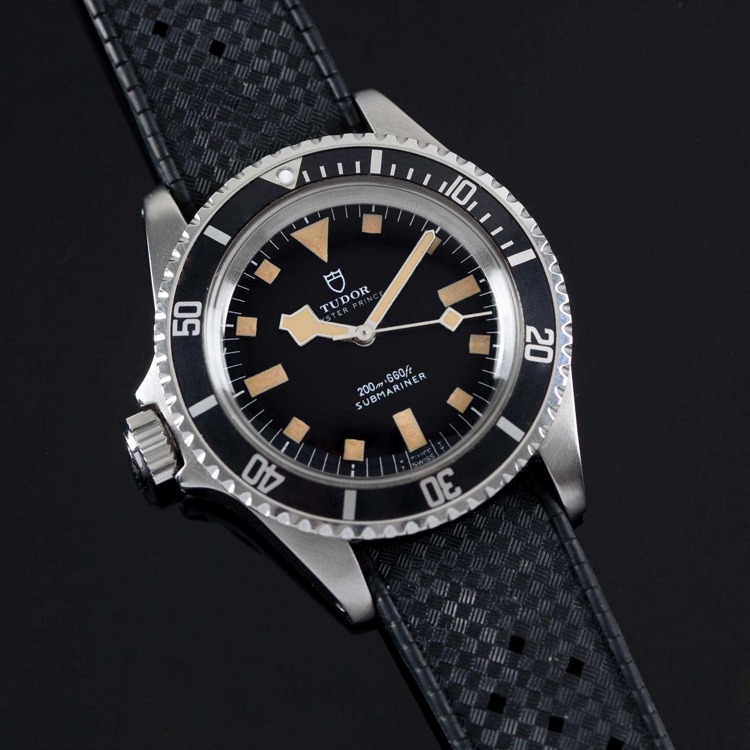 Reference 9401 - Tudor's left-handed dive watch for the french navy
