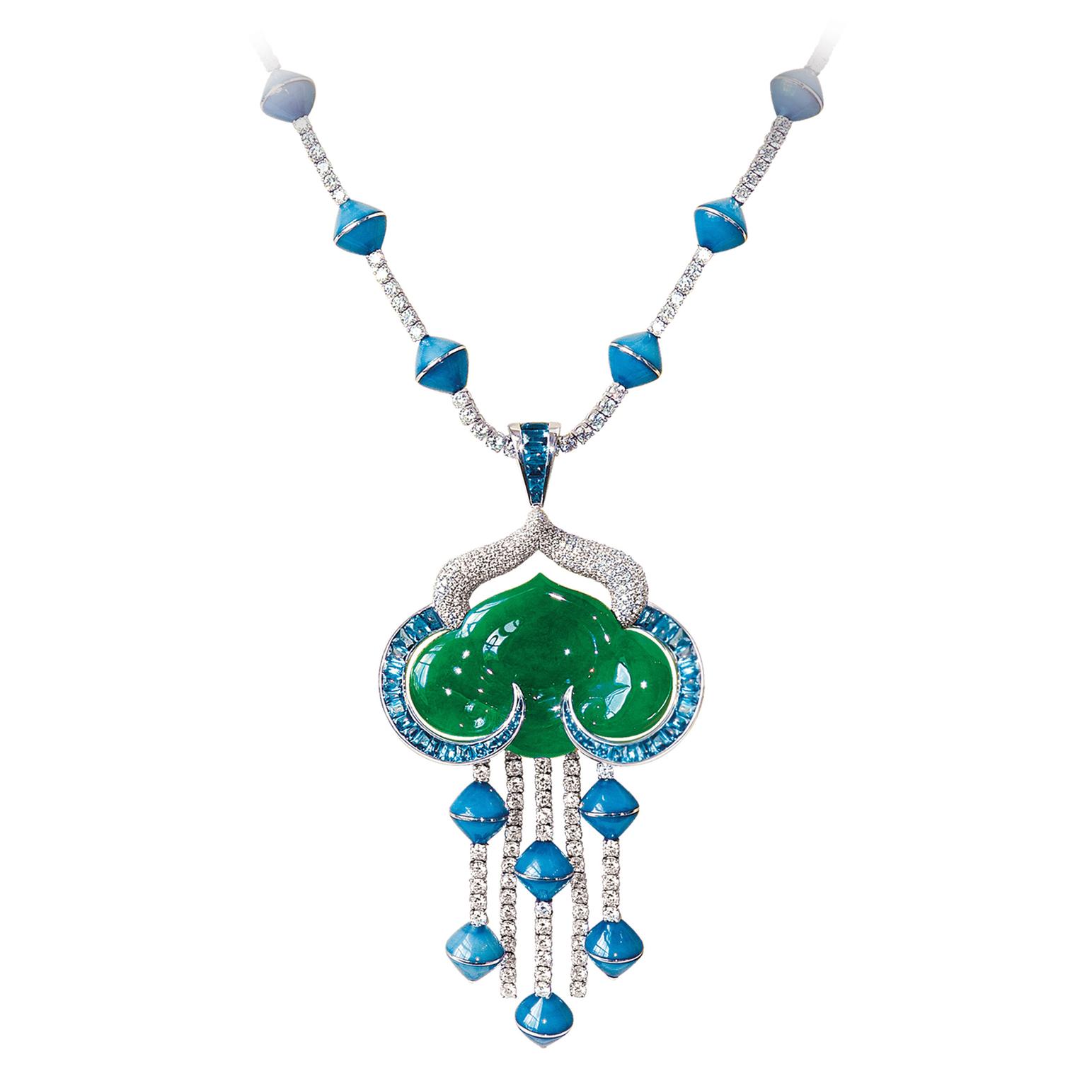 Avakian Imperial jade necklace
