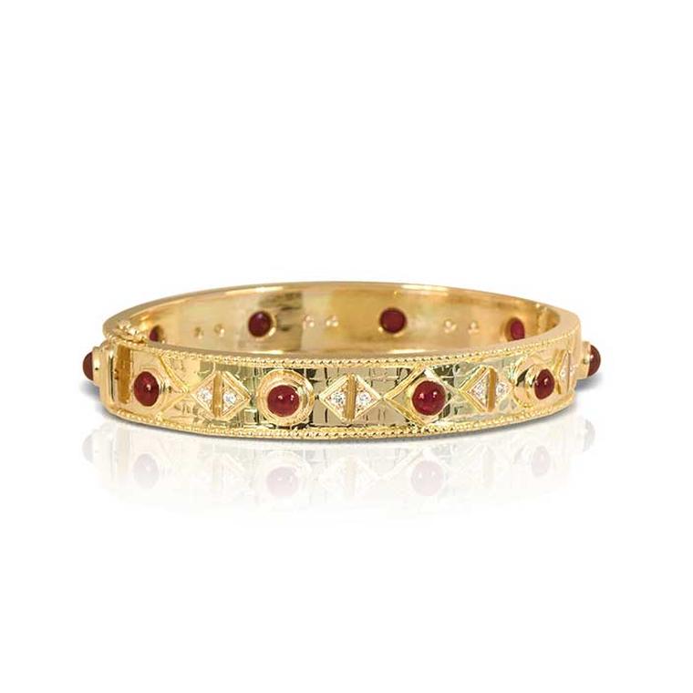 Byzantine ruby bracelet by Lalaounis 