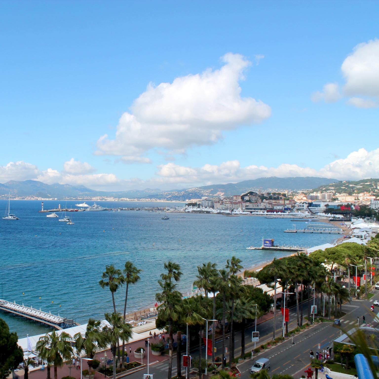 The French Riviera and La Croisette Cannes