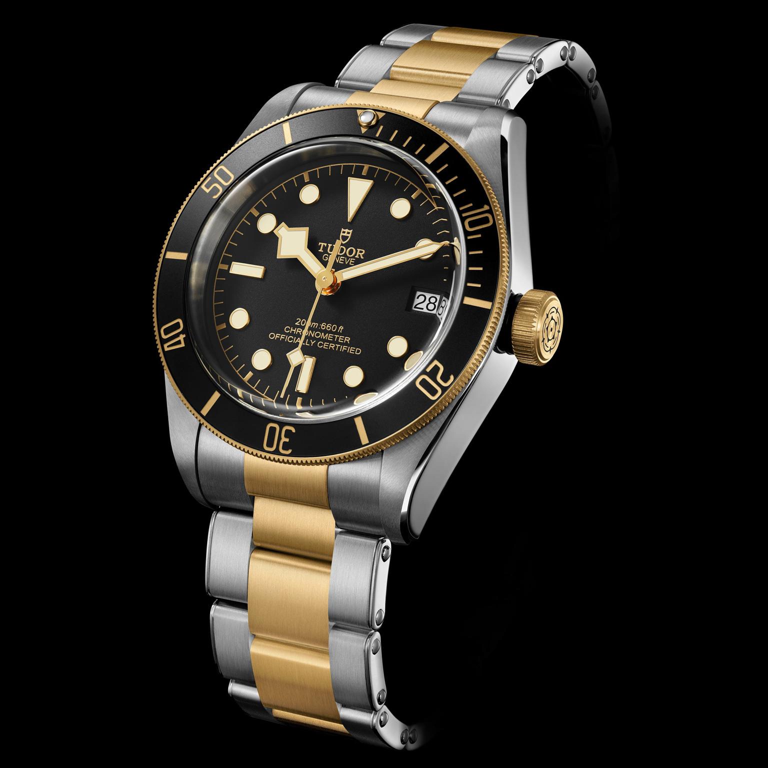 tudor men's heritage black bay