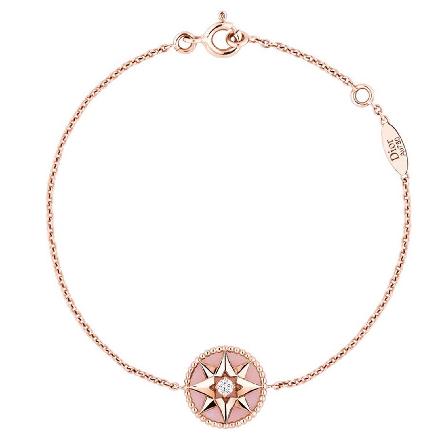 Rose Des Vents Pink Opal And Diamond Bracelet Dior The Jewellery Editor