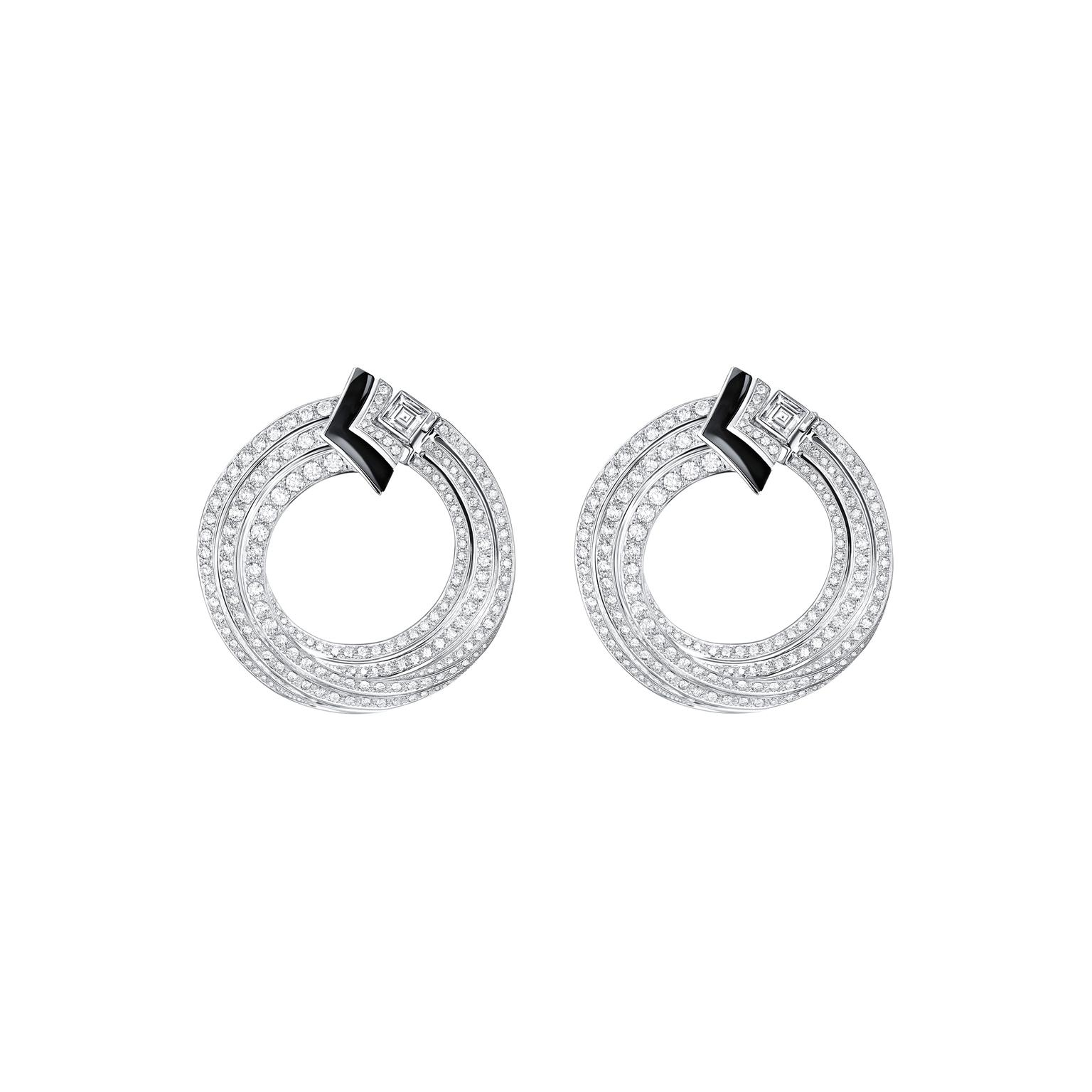 Louis Vuitton Acte V Escape Newport earrings