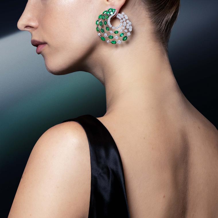 Arc earrings by David Morris