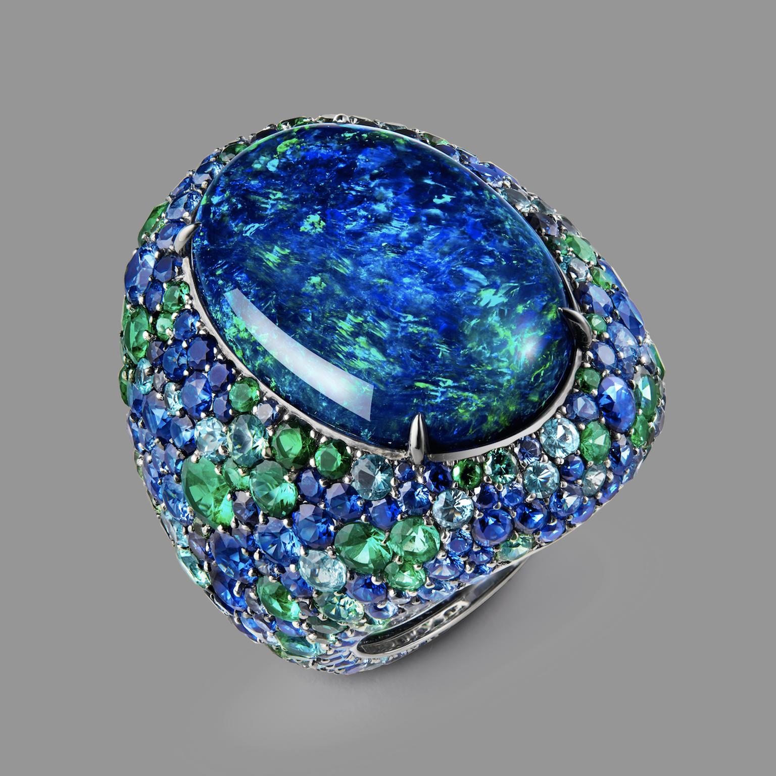Boucheron opal ring