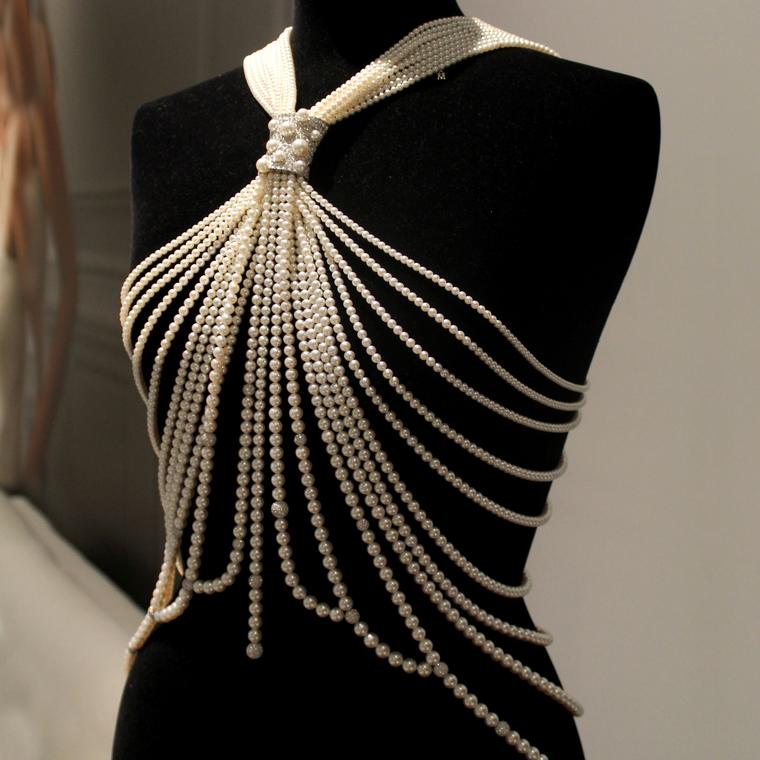 Mikimoto pearl body jewel