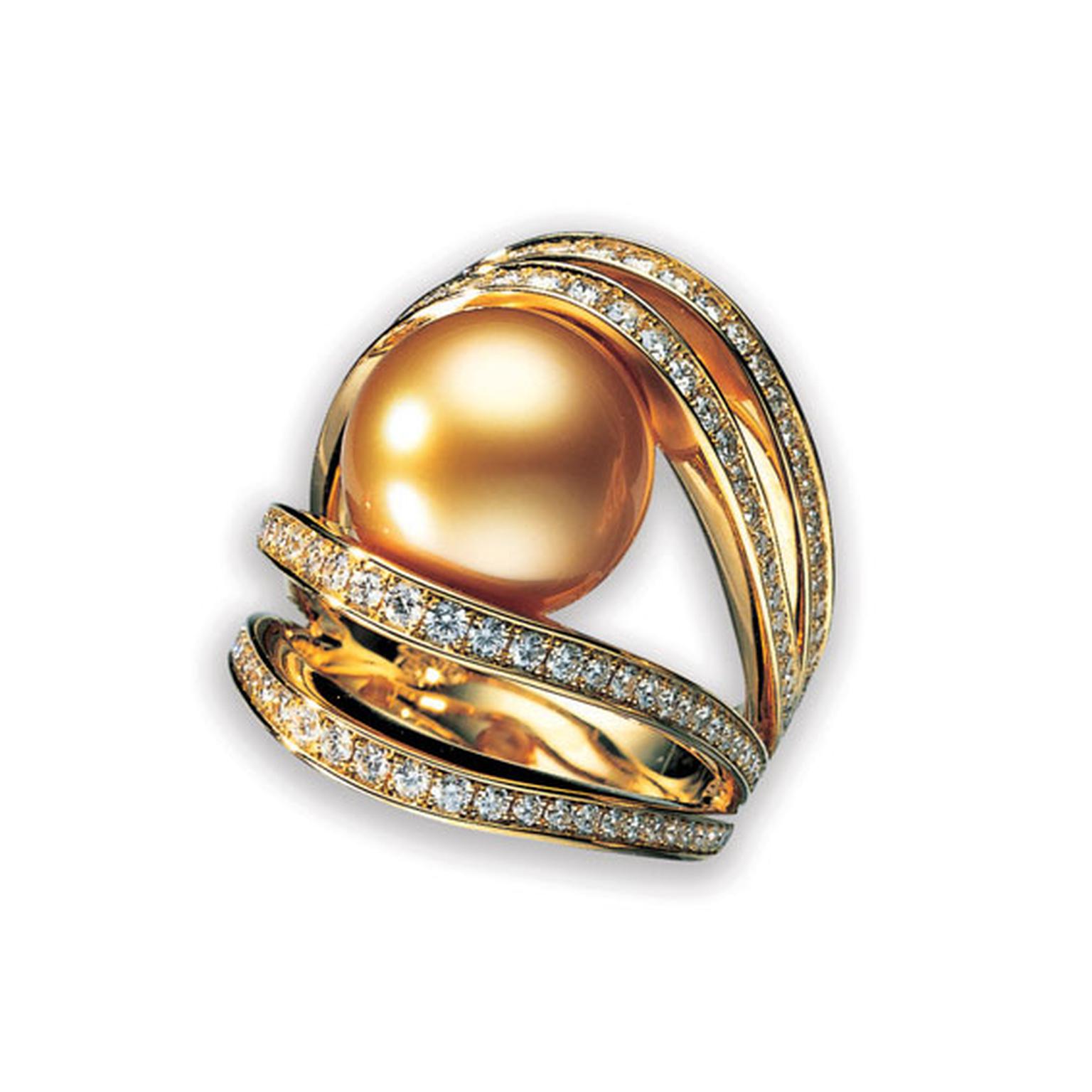 Mikimoto pearl ring