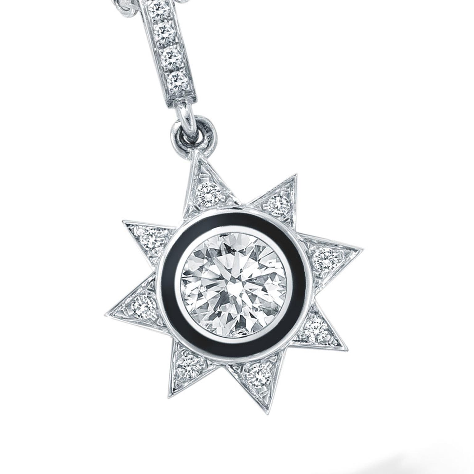 Celestial Boodles Cosmos diamond pendant