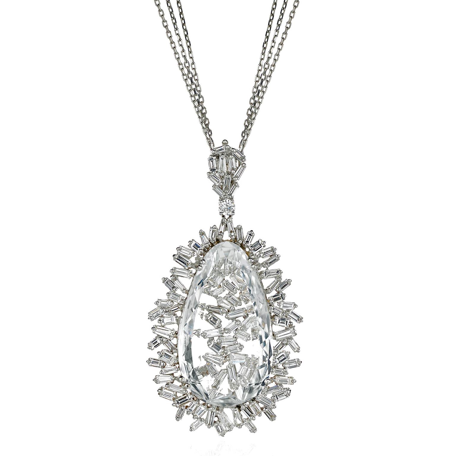 Suzanne Kalan Virine diamond pendant
