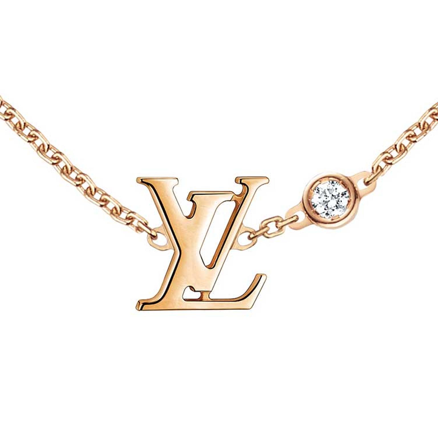 Louis Vuitton Idylle Blossom gold necklace