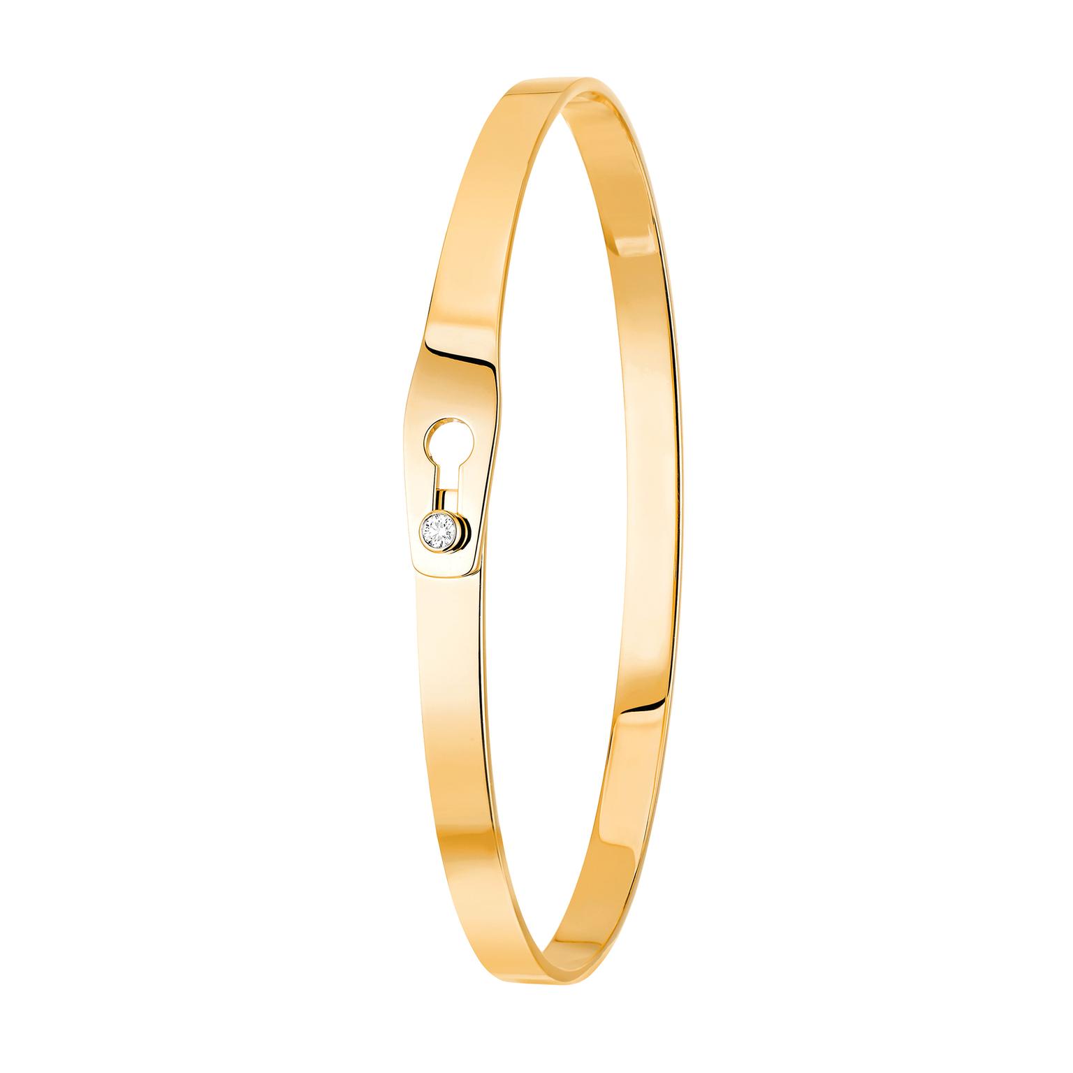 Dinh Van Le Serrure bracelet yellow gold
