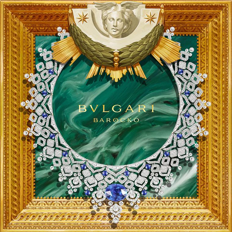 Bulgari Barocko illustration by Ignasi