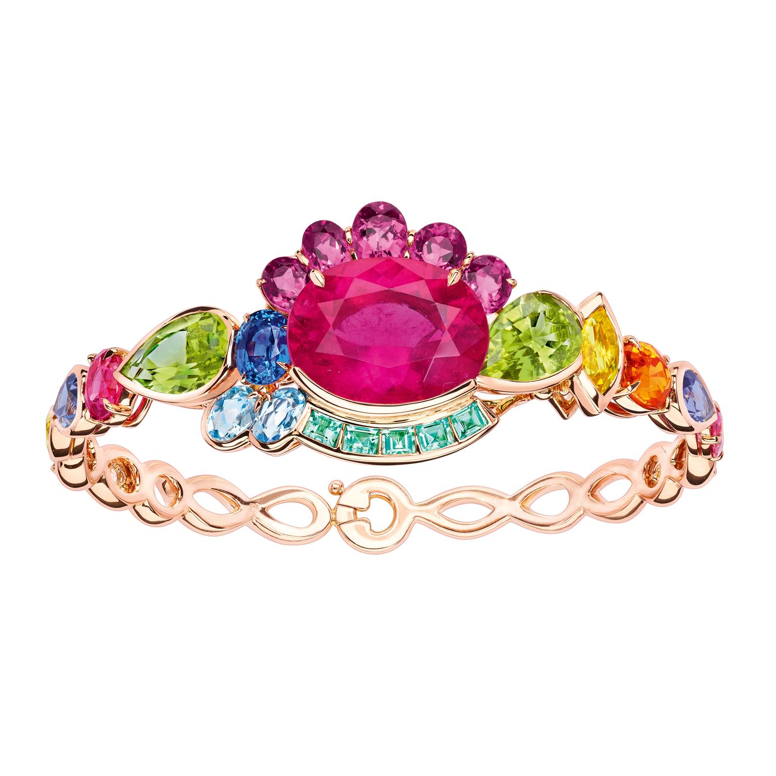 Dior Granville rose tourmaline bracelet