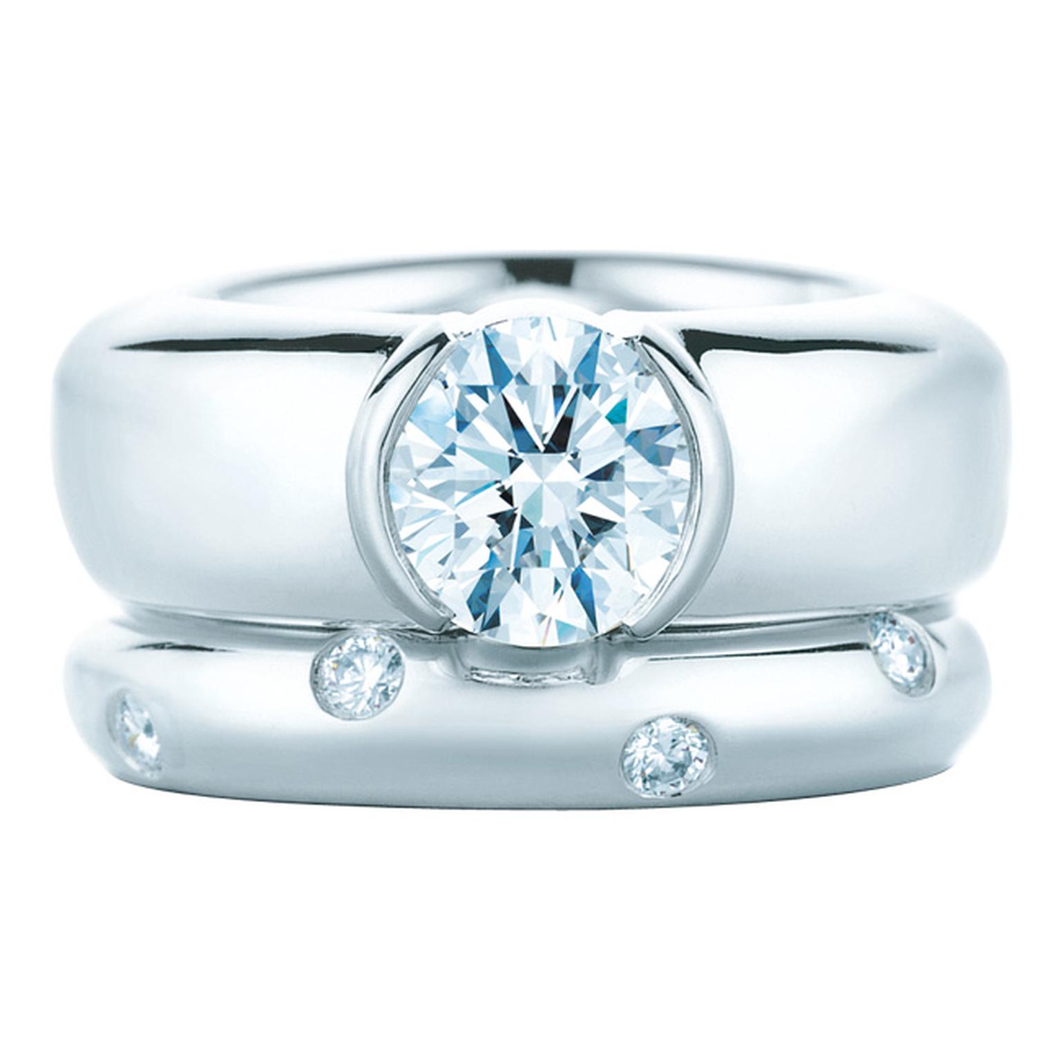 Tiffany & Co Etoile engagement ring and band_20130626_Main