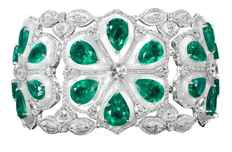 Bogh-Art Emerald and Diamond bracelet_20130718_Zoom