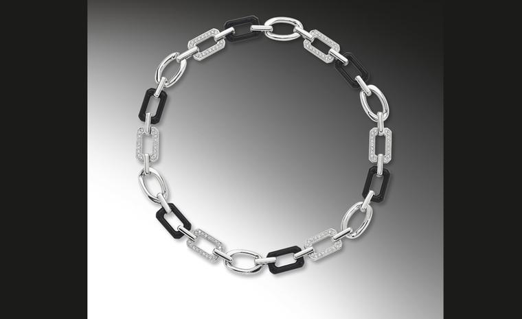 CHANEL, The Premiere in 18kt white gold and onyx premiere necklace. £17,350