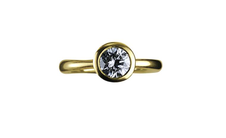 WRIGHT AND TEAGUE, Delphi ring, diamond? and yellow gold. Price from £19,000