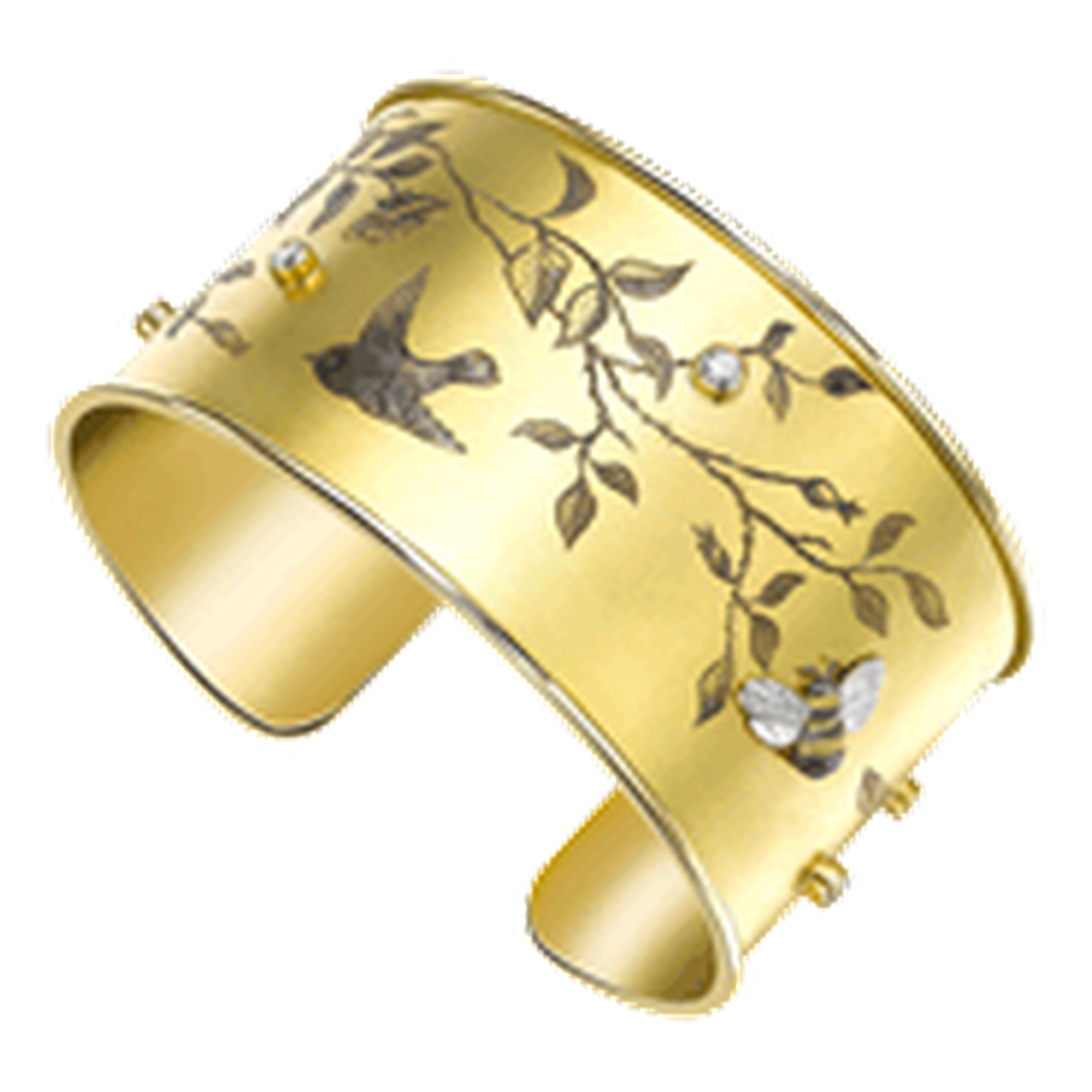 Theo Fennell yellow gold and diamond engraved cuff_20131017_Thumbnail