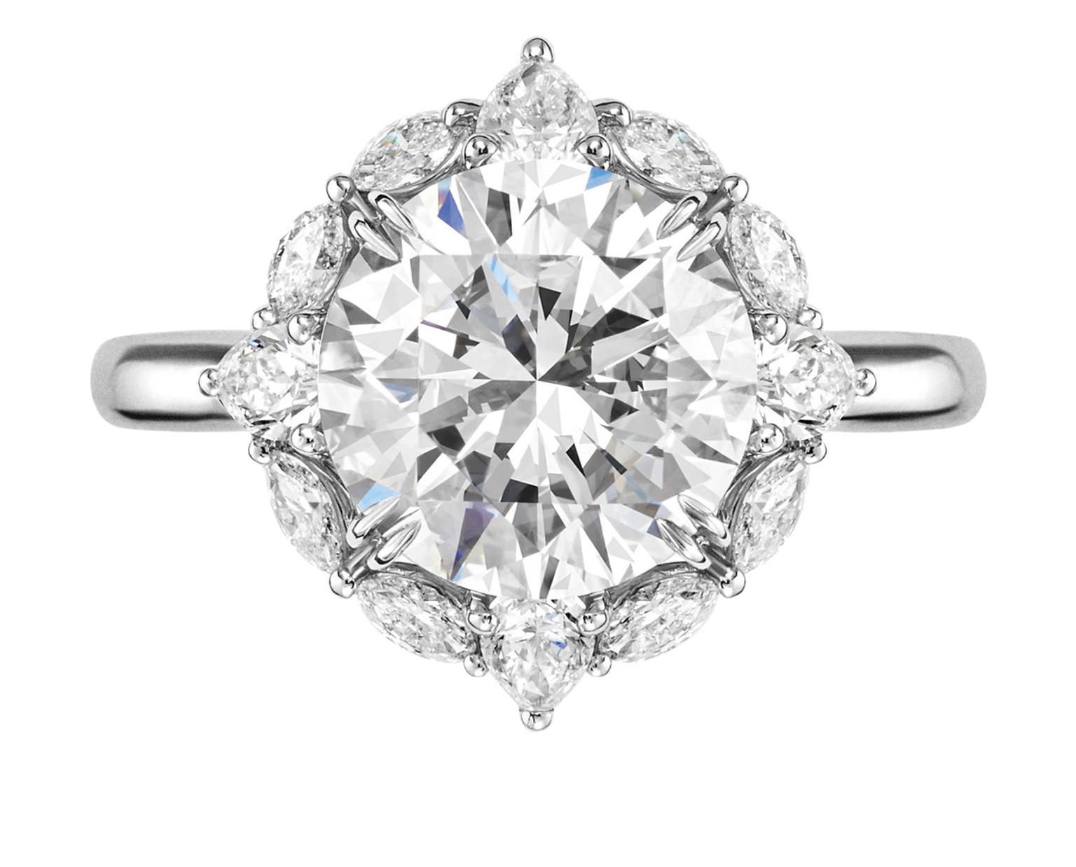 Harry Winston Ultimate Bridal Collection diamond ring_20131017_Zoom