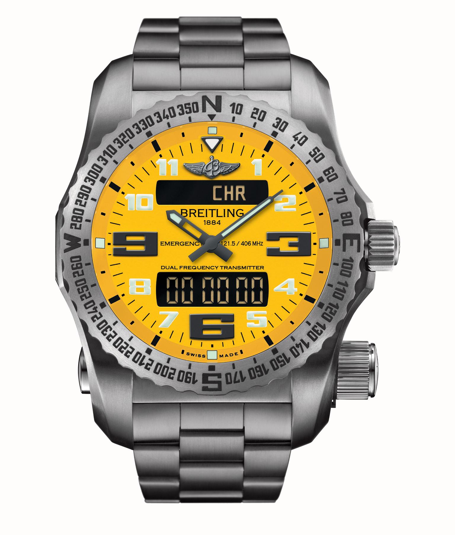 Breitling Emergency II Cobra Yellow watch_20131017_Zoom