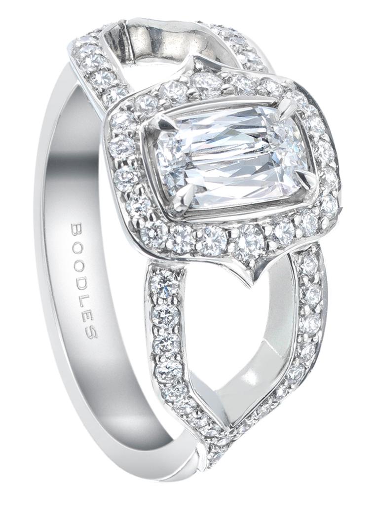 Wisteria Ashoka diamond ring Boodles The Jewellery Editor