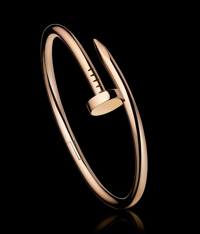 CRN6702117 - Juste un Clou bracelet - Pink gold, diamonds - Cartier