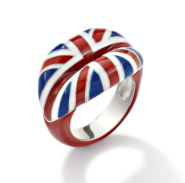 Britannia HotLips ring by Solange Azagury-Partridge