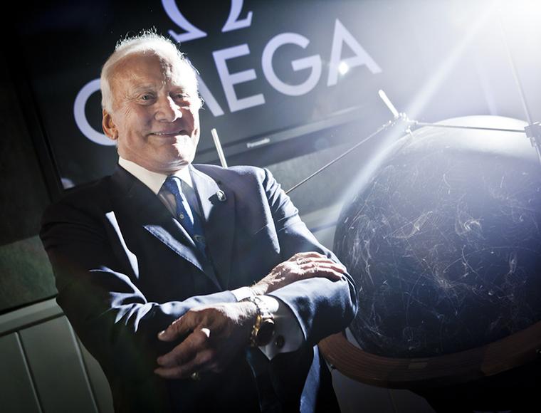 Buzz Aldrin at Omega House
