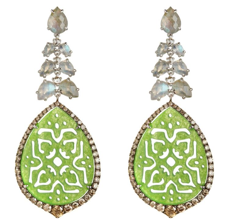 Annoushka-Alhambra-18ct-white-gold-diamond-moonstone-and-Jade-earrings