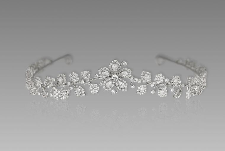 Bridal hair jewels: contemporary tiaras and Alice bands for your wedding day