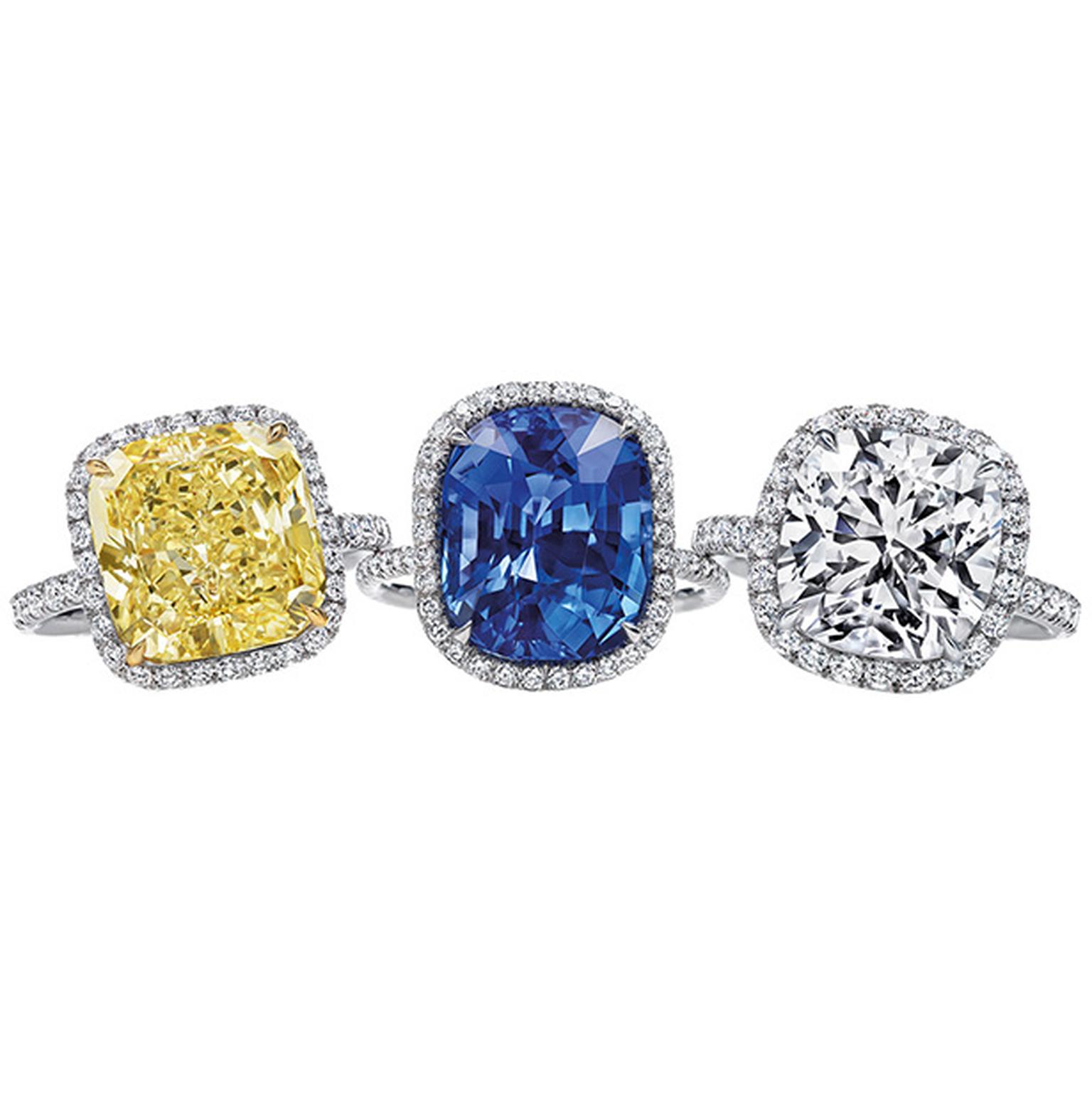 Harry Winston micropave rings