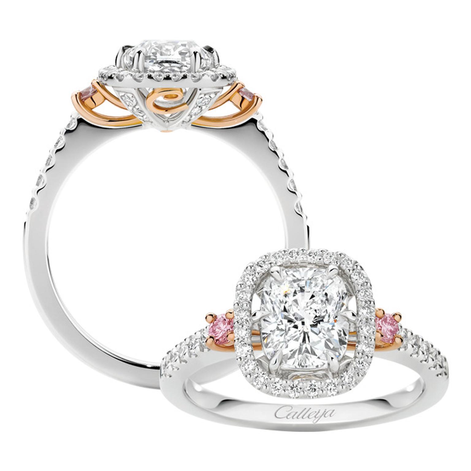 Calleija Glacier white and pink diamond ring_20140318_Main