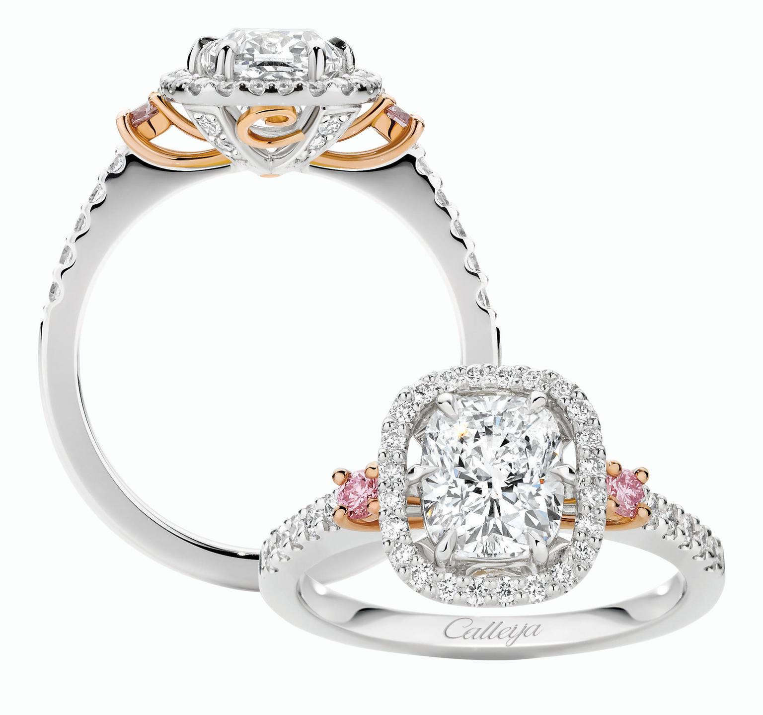 Calleija Glacier white and pink diamond ring_20140318_Zoom