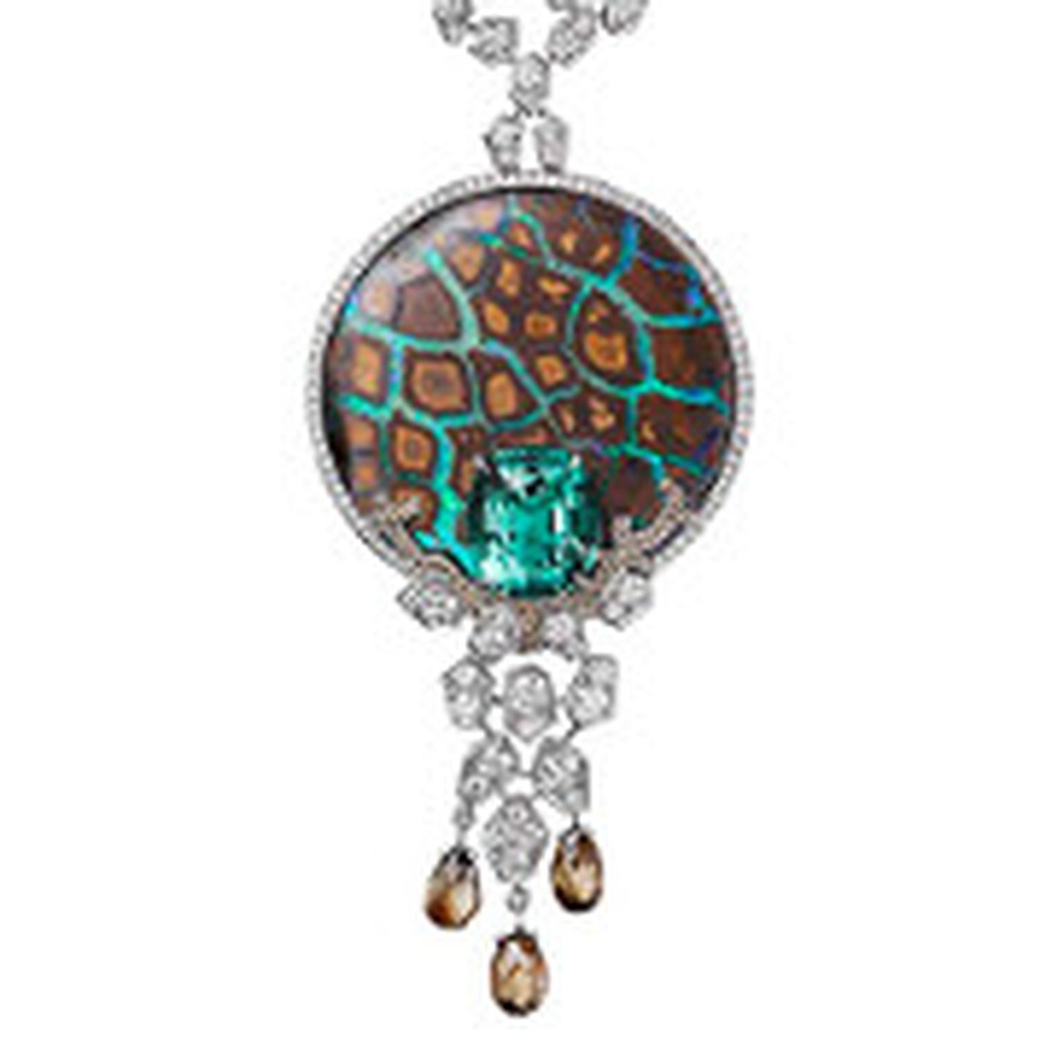 Cartier opal necklace