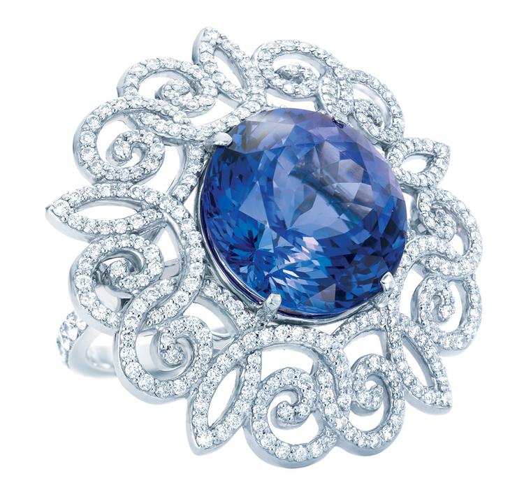 Tanzanite jewellery: its rich blue hues ranging from ultramarine to light purple make tanzanite a highly desirable gemstone