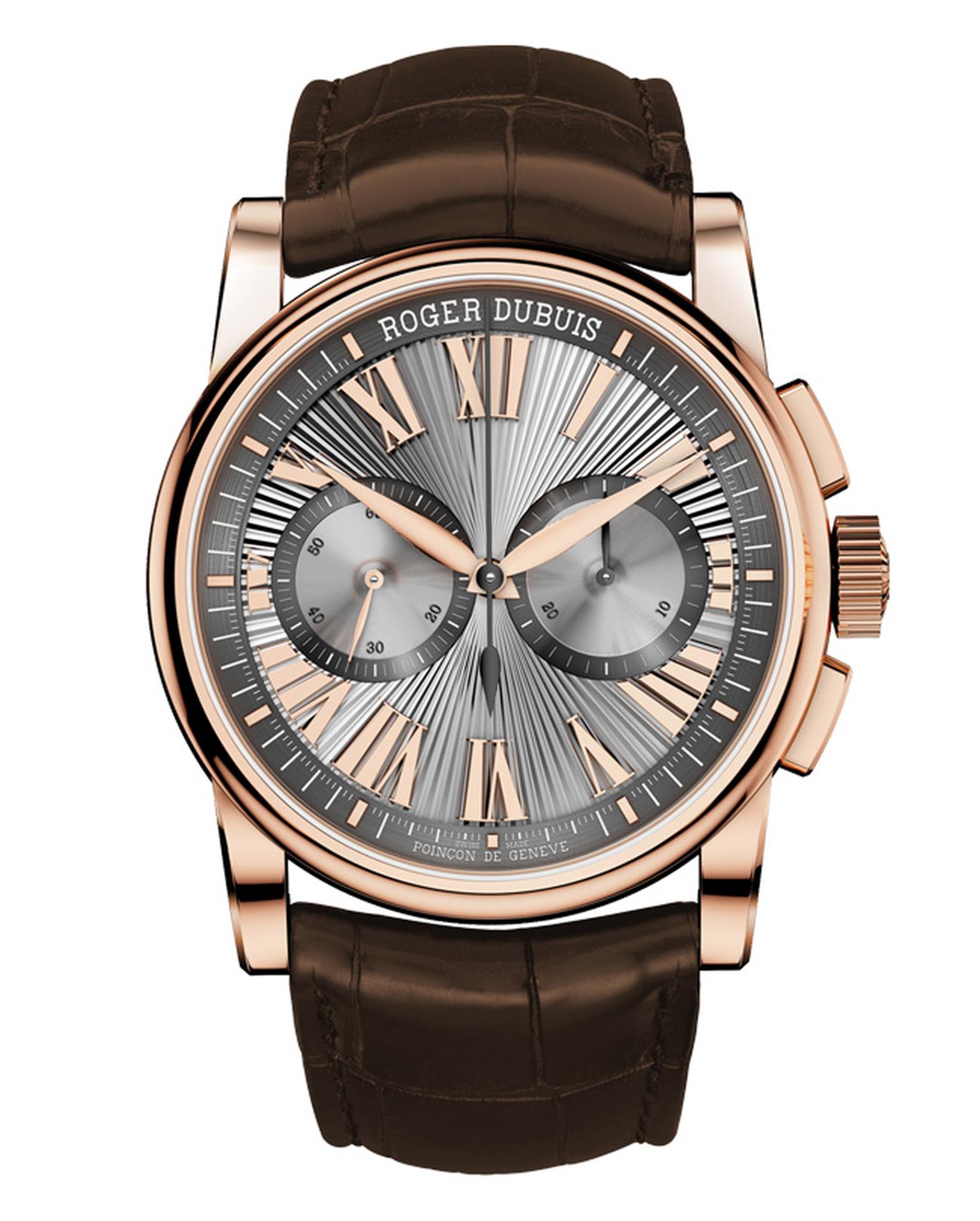 Roger Dubuis Hommage Chronograph in pink gold_20140408_Main