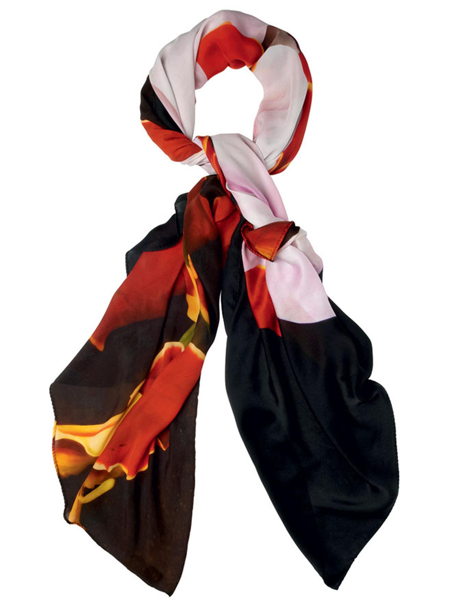 Marc Quinn Silk scarf Black Orchid print Price from 270