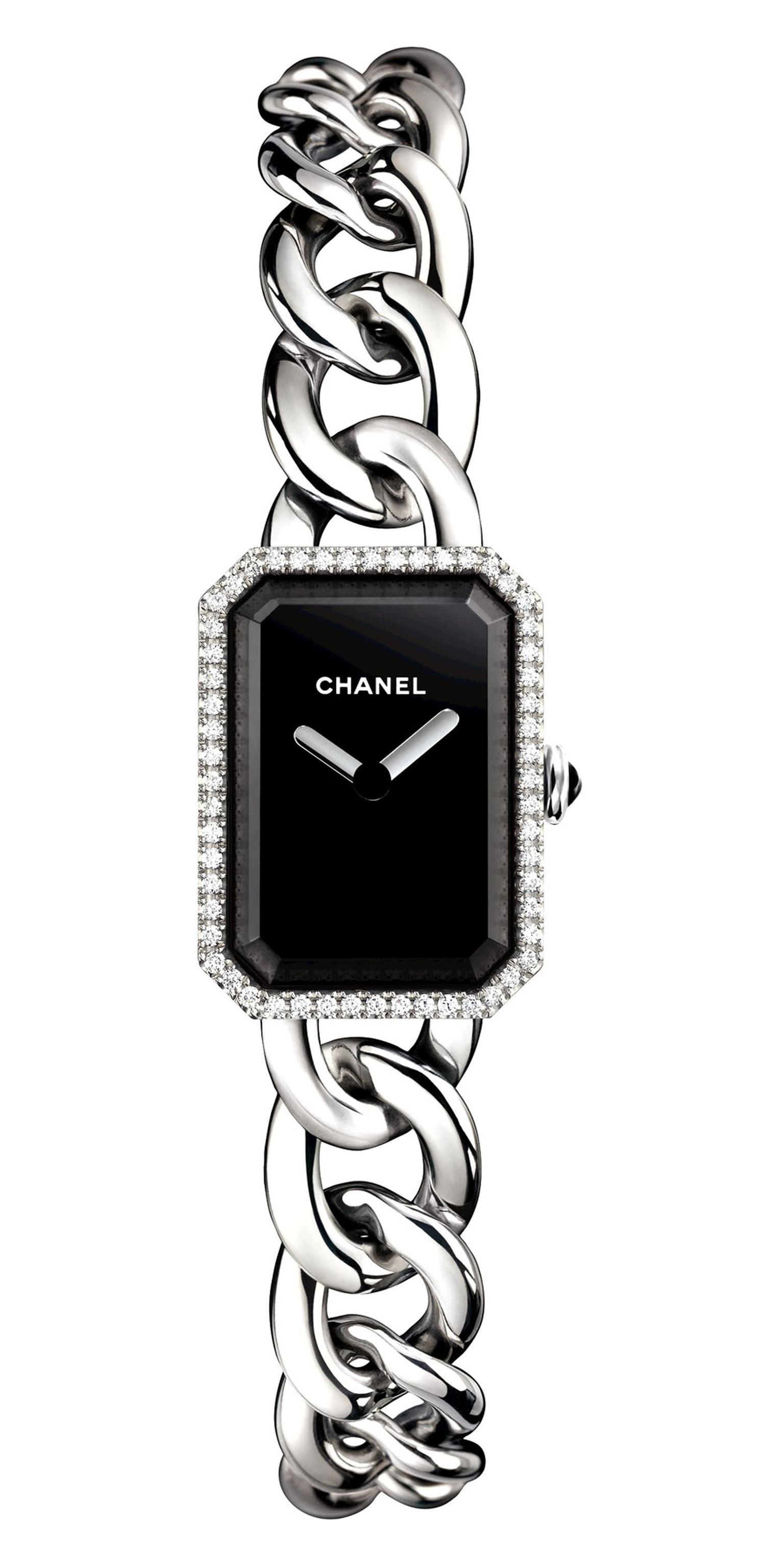 Chanel-Premiere-watch-acier-diamants-PM-H3252