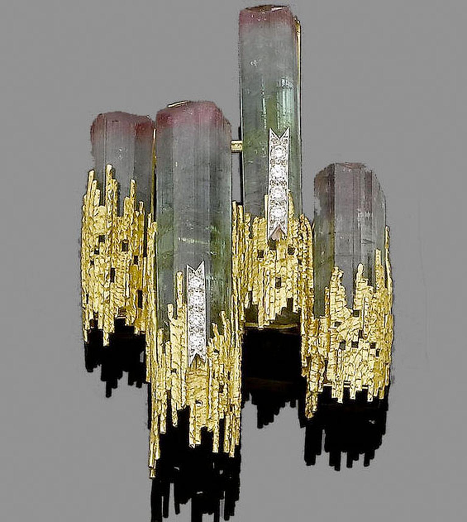 Bonhams-A-tourmaline-and-gold-brooch-by-Grima-1969
