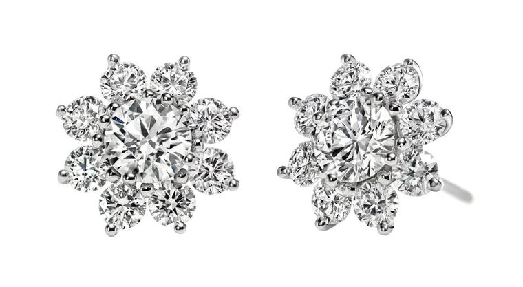 Harry-Winston-Sunflower-Stud-Earrings