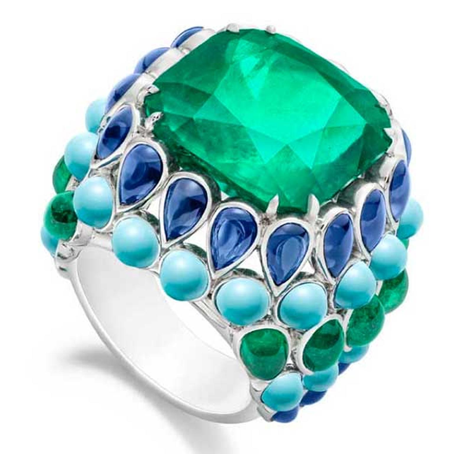 Piaget emerald ring
