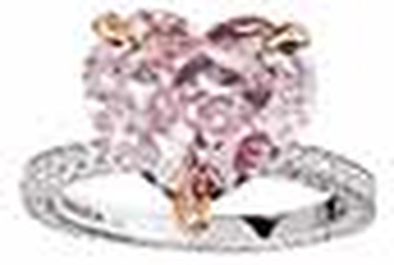 Messika pink diamond engagement ring NL