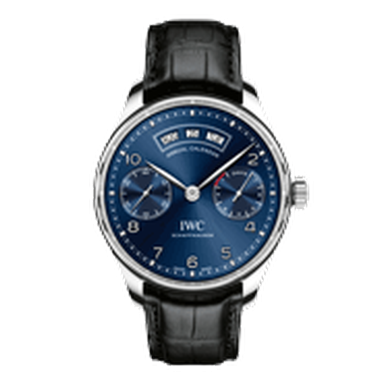 Iwc Annual Calendar Blue Dial