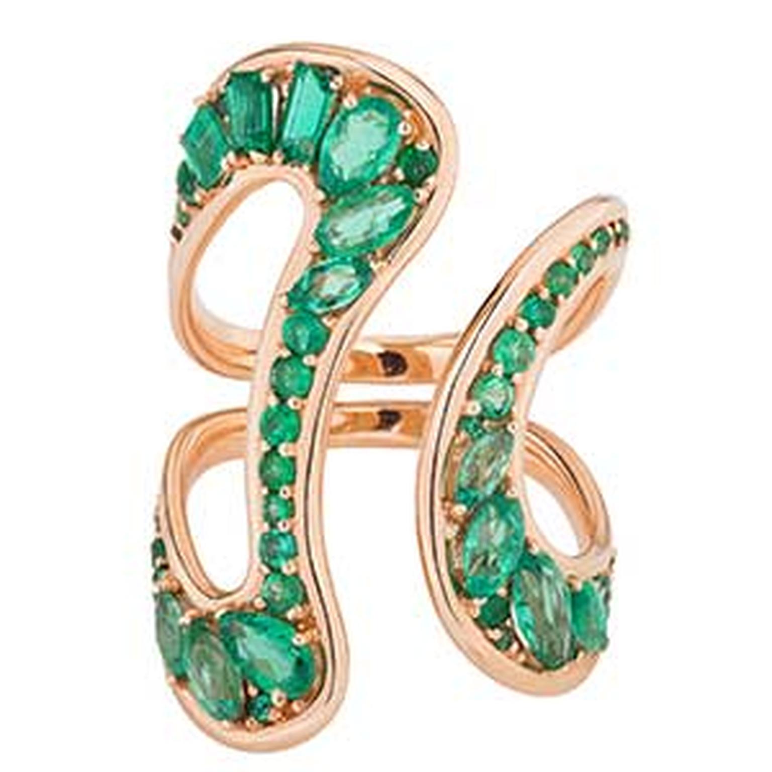 Fernando Jorge Stream emerald ring HP